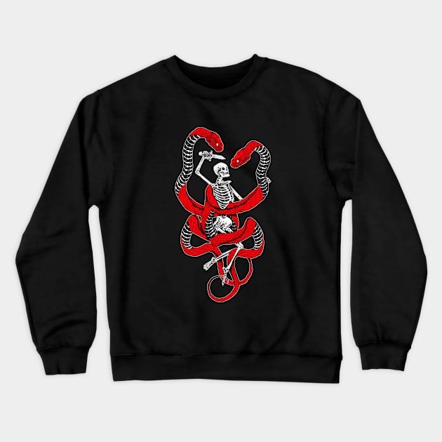 Game of Snakes Crewneck Sweatshirt by JumoArt